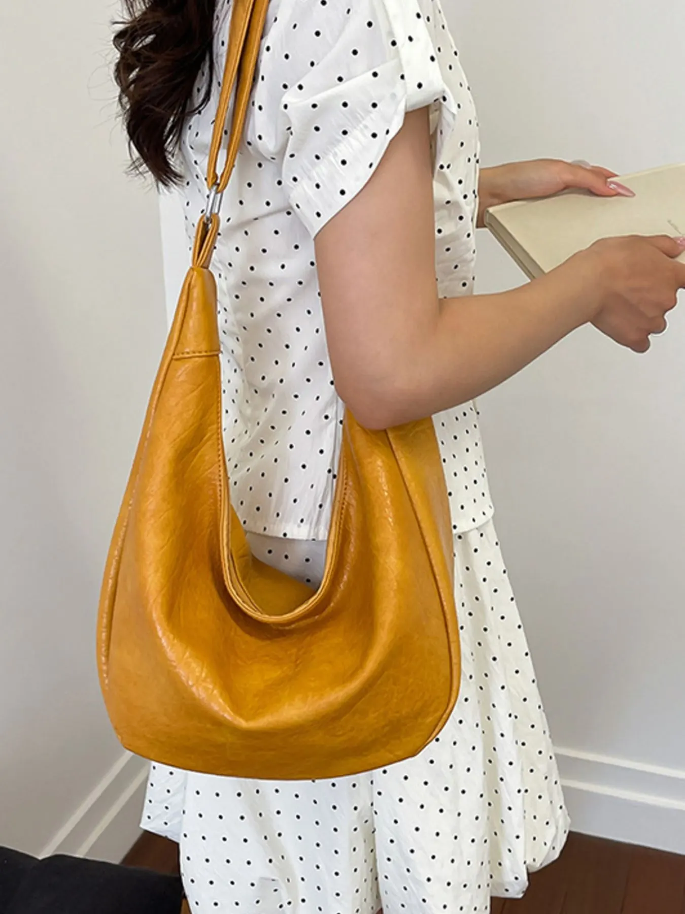 PU Leather Crossbody Bag
